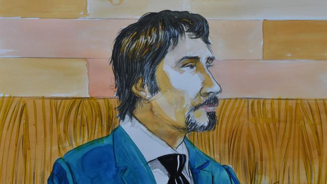 Justin Stein was on Wednesday found guilty of murder. Picture: Newswire / Vincent de Gouw