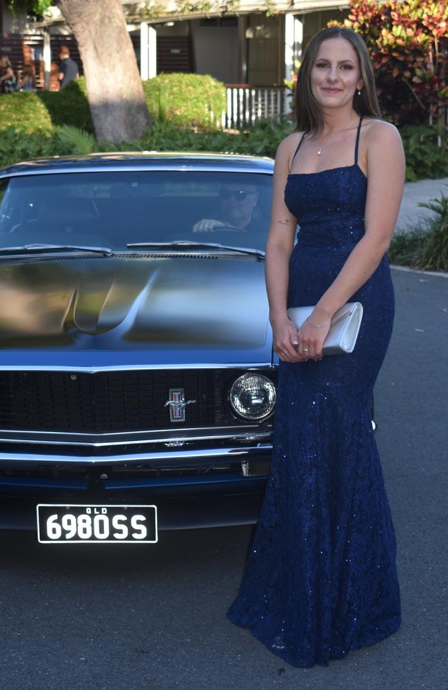 St Teresa's Catholic College students arriving at their 2022 graduation ceremony. Picture: Eddie Franklin