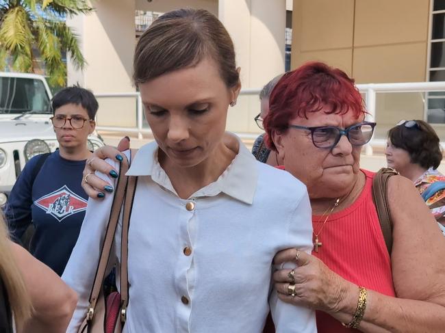 Darwin mother Grace Hughes was found guilty of the of kidnapping her five-year-old daughter Grace and the attempted abduction of her 11-year-old son, Phoenix on August 7, 2022.Â Picture: Zizi Averill