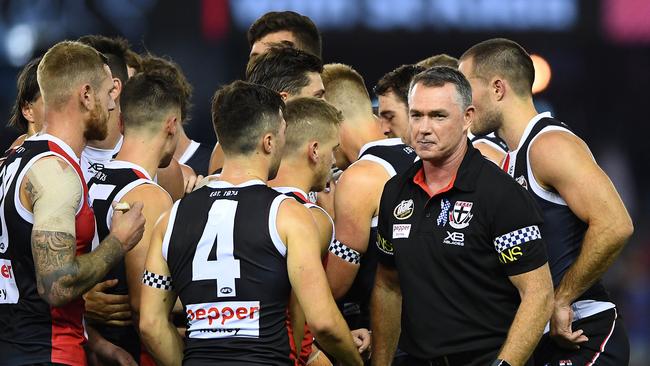 Saints coach Alan Richardson has his team humming. Pic: Getty Images