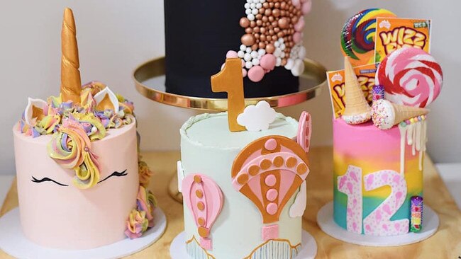 These enticing looking cakes were made by Paige Lovell.