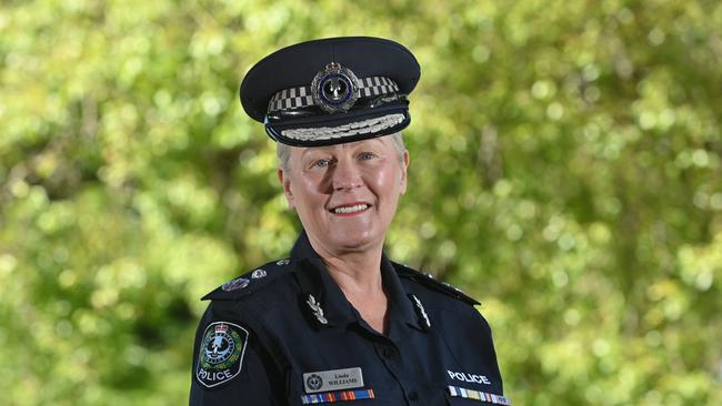SA Police Deputy Commissioner Linda Williams. Picture: Keryn Stevens