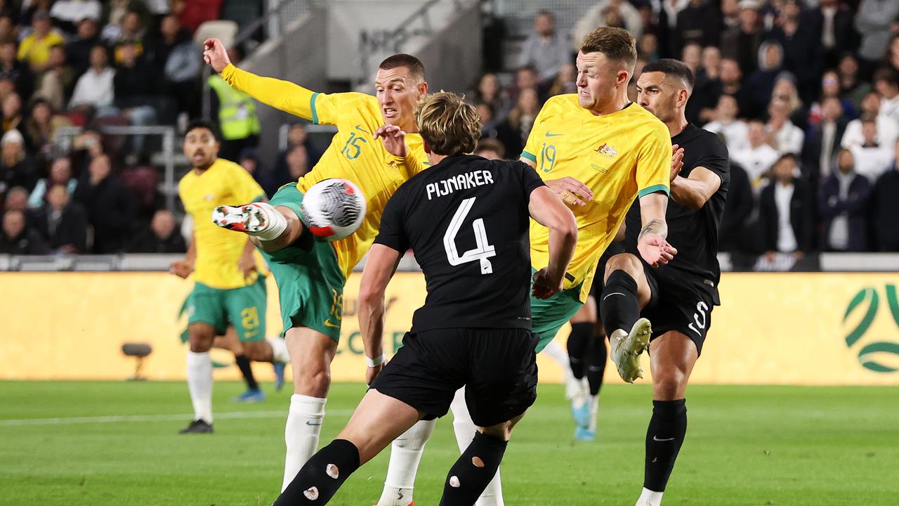 Mitchell Duke slams it home. Photo by Ryan Pierse/Getty Images.