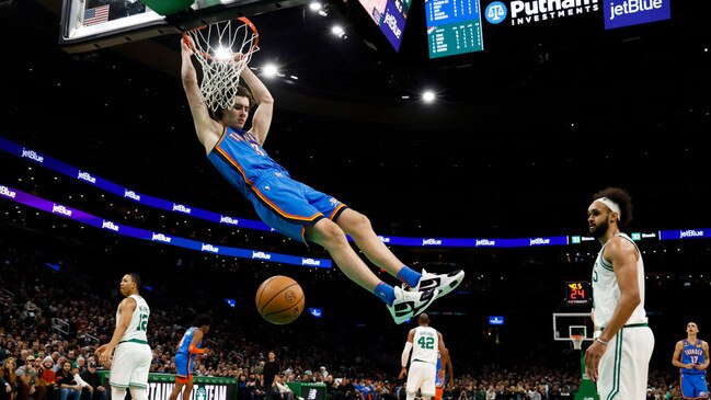Giddey is on a scoring surge (Photo By Winslow Townson/Getty Images)