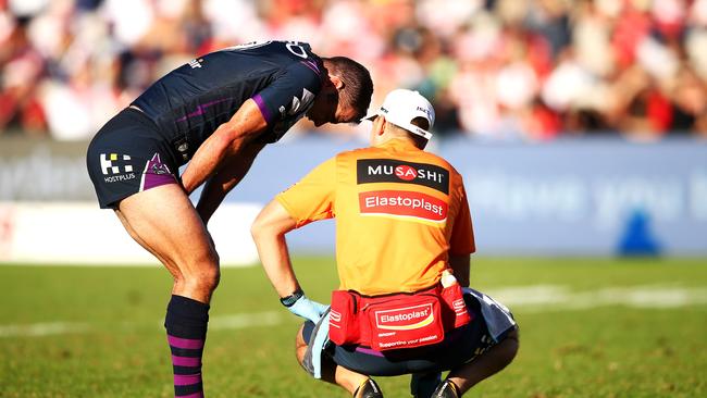 The NRL is cracking down on time-wasting tactics. (Photo by Mark Kolbe/Getty Images)