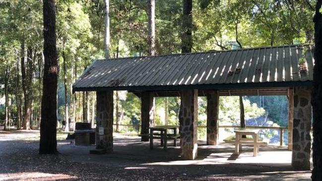 Historic shed at the Numinbah Forest Park.