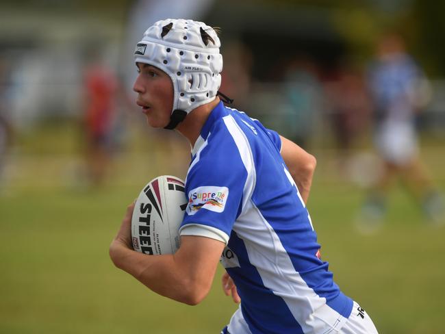 Cowboys' Challenge 2023. Ignatius Park College against Kirwan High at Kirwan High. Ignatius Park's Kye Connell. Picture: Evan Morgan