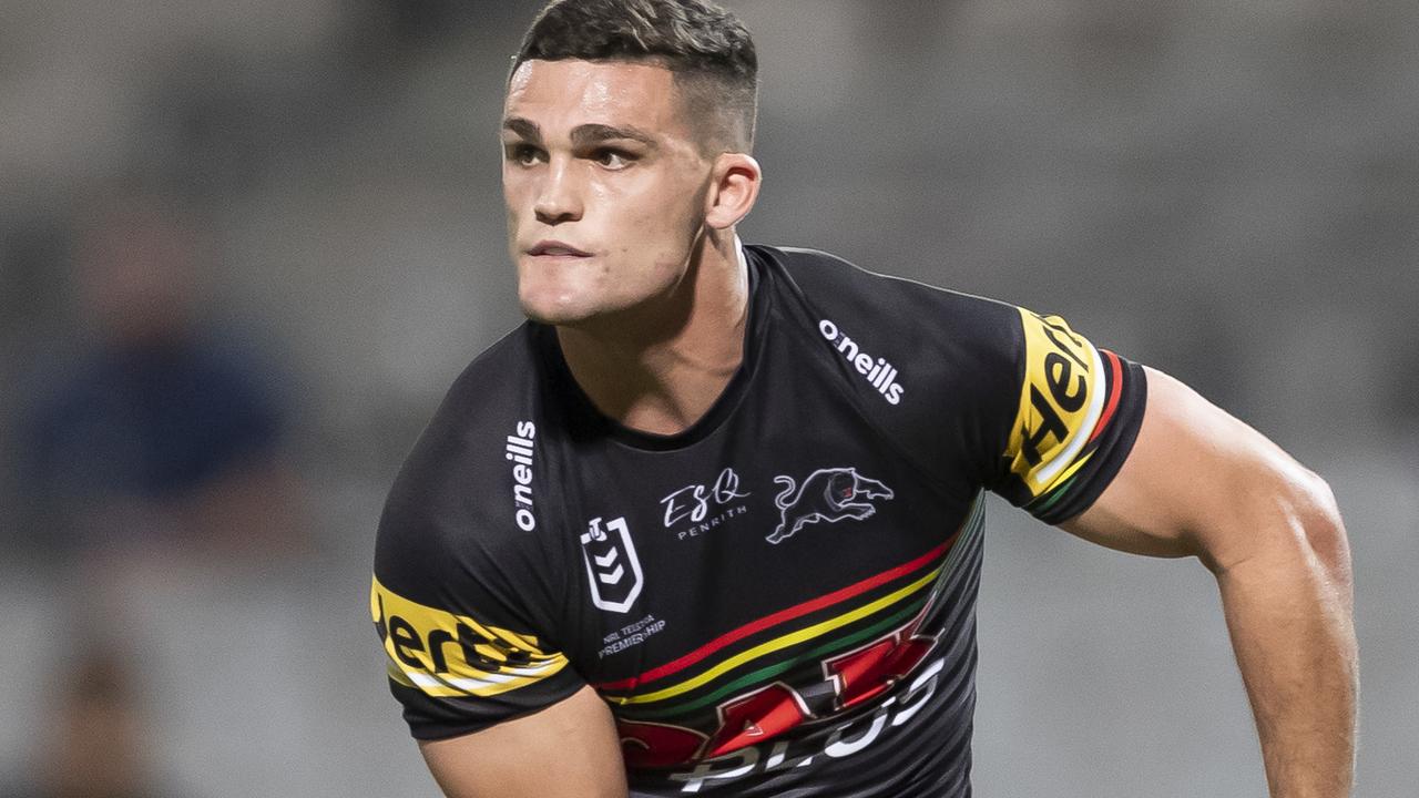 Nathan Cleary was in the thick of it.