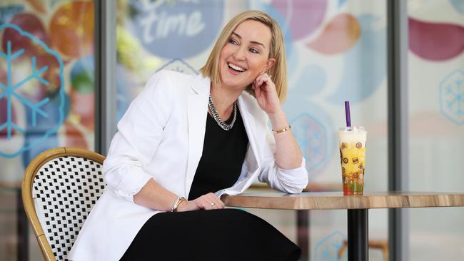 Chief marketing officer at Chatime Joanna Robinson. Jane Dempster/The Australian.