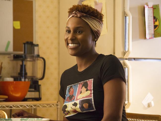 Issa Rae from Insecure — a buzzed-about performance snubbed at the Emmys. Picture: AP