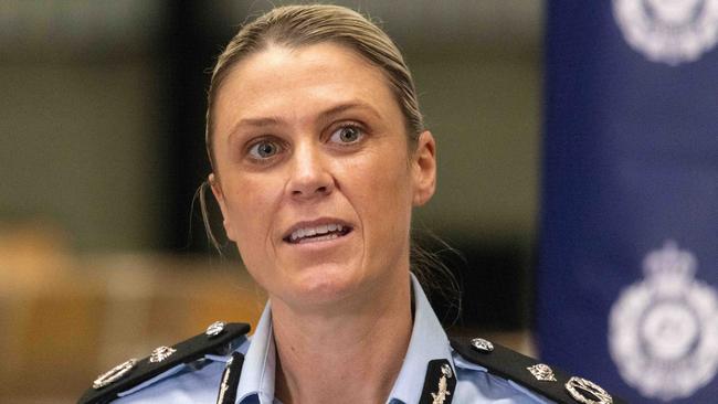 Australian Federal Police Assistant Commissioner Southern Command, Krissy Barrett. Picture: NCA NewsWire/Sarah Matray