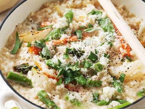 Risotto primavera.