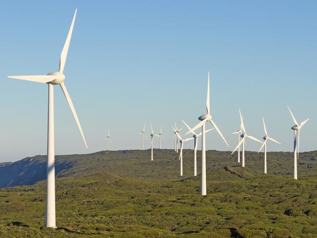 Albany Wind Farm, near the town of the same name in Western Australia.