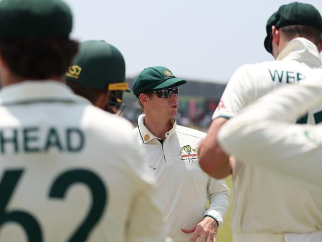 Steve Smith made another piece of Australian Test cricket history. Picture: Getty Images