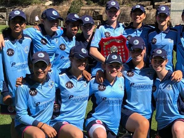 Girls take home shield