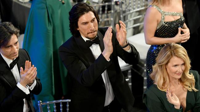 Adam Driver is getting scary good, scary fast, but he’ll have to wait to win. Picture: Getty