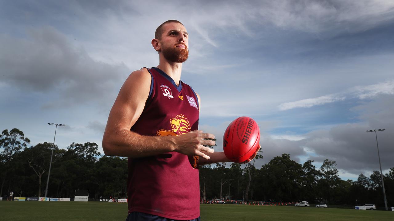 Former Blue and Bulldog Liam Jones has spent this season playing for Palm Beach Currumbin in the QAFL. Picture: Glenn Hampson