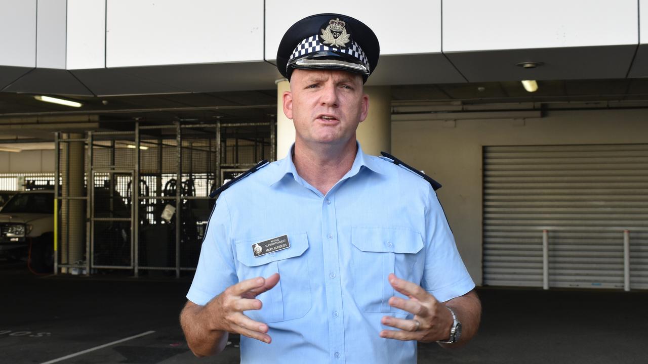 Capricornia District Officer Acting Superintendent Mark Burgess.