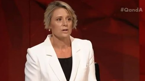 Kristina Keneally appearing on the ABC's Q&amp;A. Picture: ABC