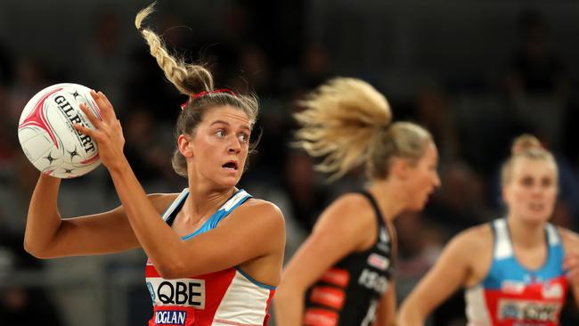 Kate Eddy will look to make an impact after joining the Vixens from the Swifts last season. Picture: AAP Image/Mark Dadswell