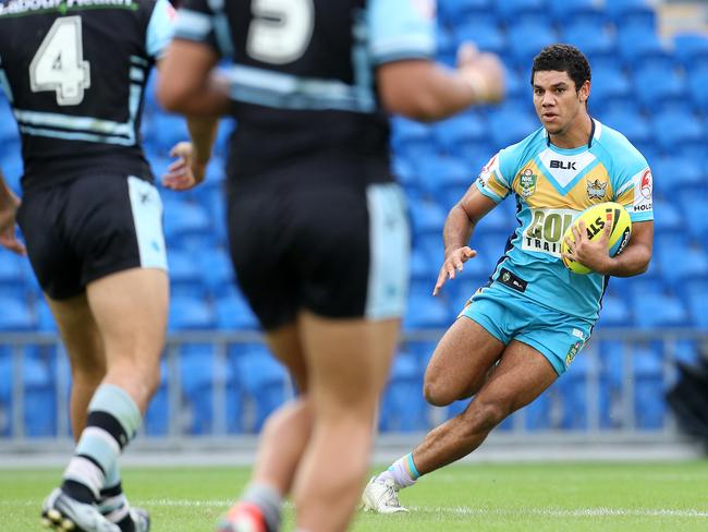 Brian Kelly was Holden Cup game between the Gold Coast Titans and Sharks at Cbus Super Stadium, Robina. Pics Adam Head