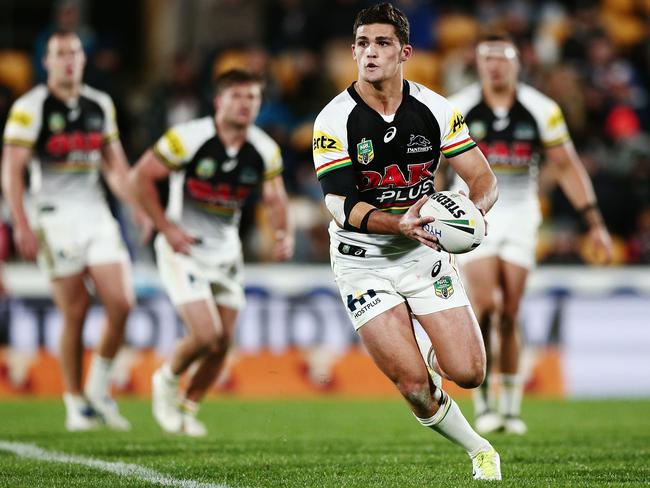 Nathan Cleary stepped up brilliantly in Matt Moylan’s absence. Picture: Getty Images