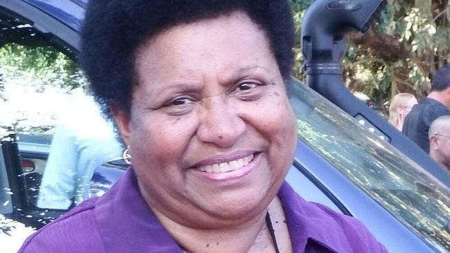 Jessie Billy, 63, tragically died after a rescue boat hit a tree while travelling through flood waters in Ingham. Picture:Facebook/Littiah Billy