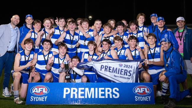 St Ignatius Riverview are the independent schools champions. Pic: Narelle Spangher.