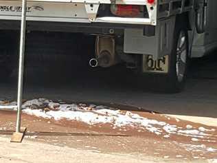 OH POO: The last thing people want to see in Hastings St are overflowing toilets like Easter Monday pooey pavement flows. Picture: Contributed