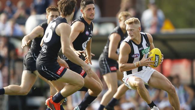 Treloar has a back-ended contract to 2025 but that puts strain on the club’s salary cap.