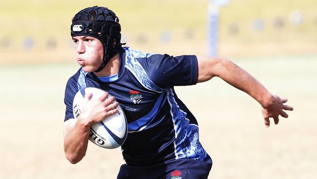 CCC's Brendan Palmer on the move against Sydney Juniors.