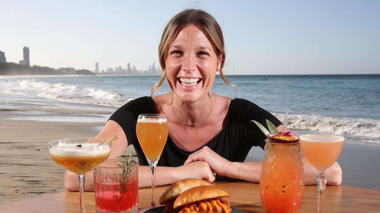 Katie Joyce from Rick Shores at Burleigh is happy with the expected boost for business from the looming long weekend. Picture: Glenn Hampson