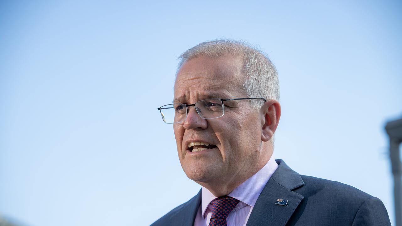 Scott Morrison has left the door open to negotiations with the independents. Picture: Jason Edwards