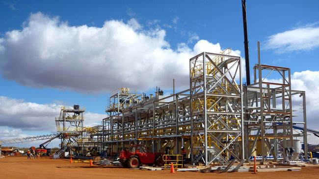 The Mount Weld rare earth ore mine in Western Australia