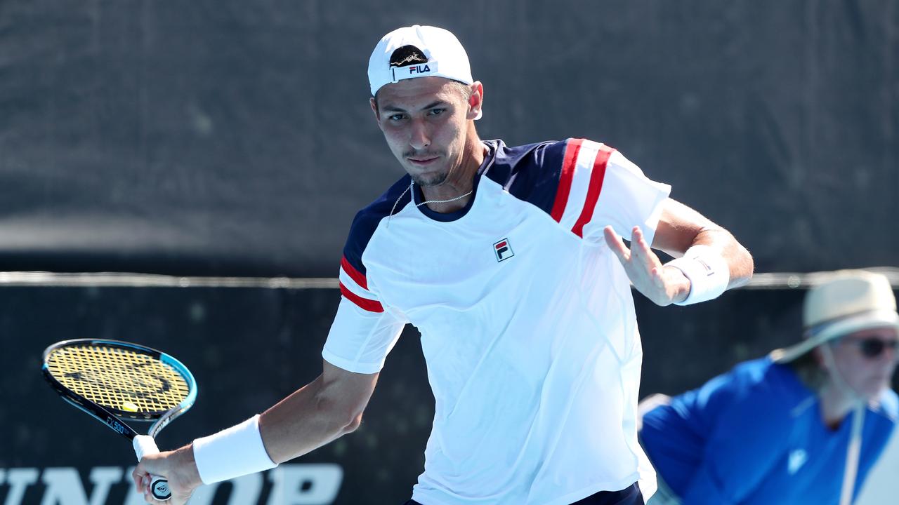 A massive upset to start the season for Alexei Popyrin. Photo by Sarah Reed/Getty Images