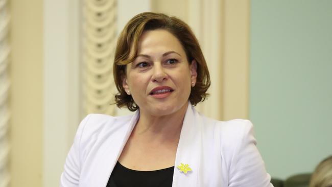 Jackie Trad Parliament . Pic Annette Dew