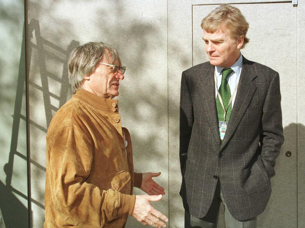 Bernie Ecclestone (left) said that Mosley (right) was “like a brother” to him. Credit: Mike Cooper/Allsport