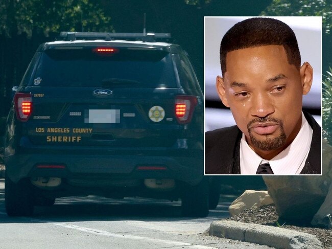 Cops seen entering Will Smith’s home