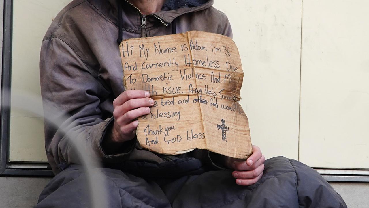 Habitat for Humanity says Australian homelessness support services ‘cannot deal with the overwhelming demand for crisis and emergency accommodation’. Picture: NCA NewsWire / Luis Enrique Ascui