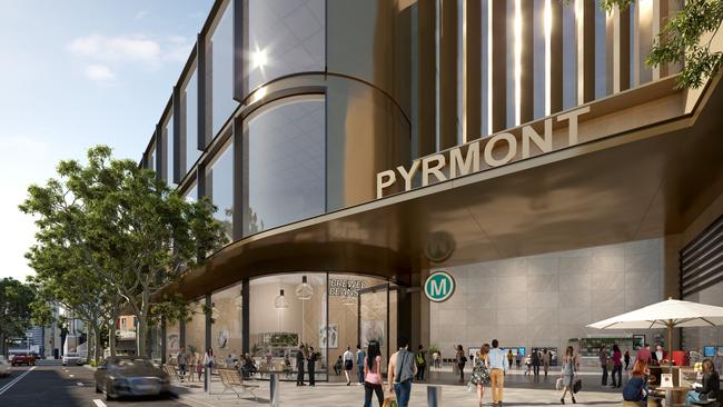 The NSW Government announced the location of the Sydney Metro West Pyrmont station site.