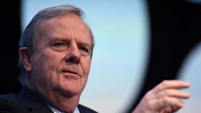 Former federal treasurer and Future Fund chairman Peter Costello.