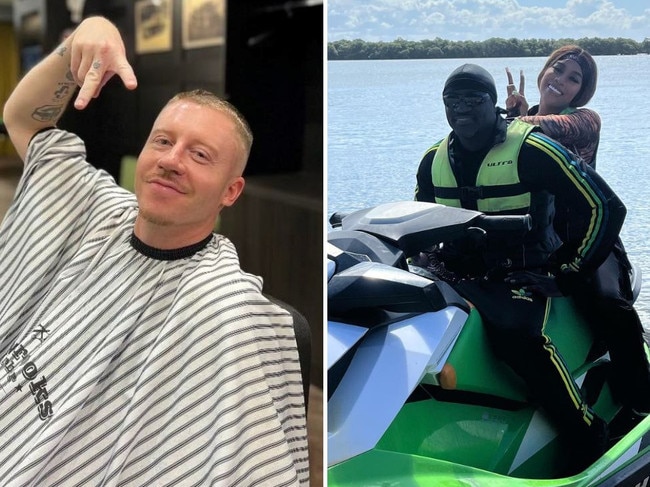 Hip-Hop stars Macklemore and Akon have been spotted out and about in Brisbane and the Gold Coast ahead of their performances at RNB Fridays Live at the Brisbane Showgrounds. Photo: Supplied