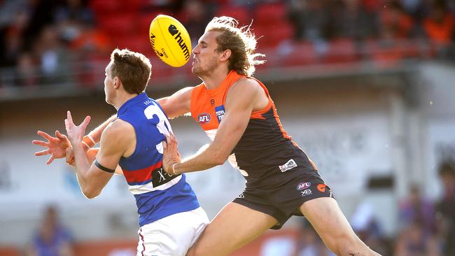 Nick Haynes is set to play in the Giants’ elimination final against the Bulldogs. Picture: Phil Hillyard