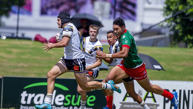 Souths Logan Magpies halfback Stanley Huen. Picture: Jerad Williams