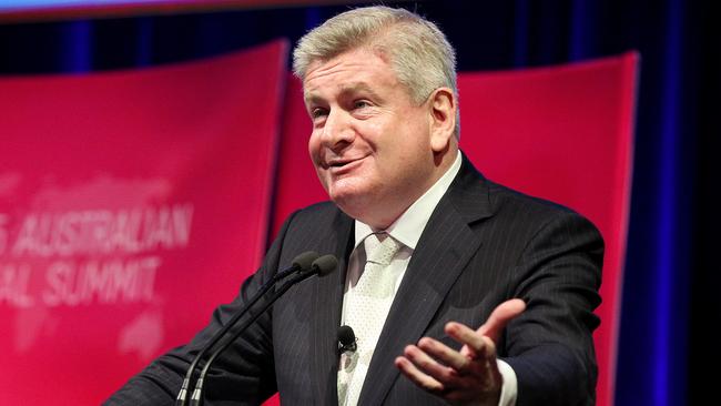 Minister for Communications Mitch Fifield responded to Senator Katy Gallagher with ‘Imagine if I said you were womansplaining’.