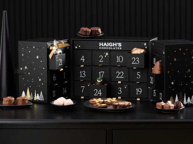 Haigh's Chocolates 2023 luxury advent calendar. Picture: Supplied