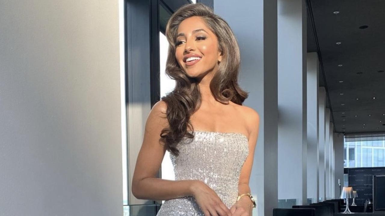 Miss Universe Australia Melbourne Model Maria Thattil Wins Title Herald Sun 