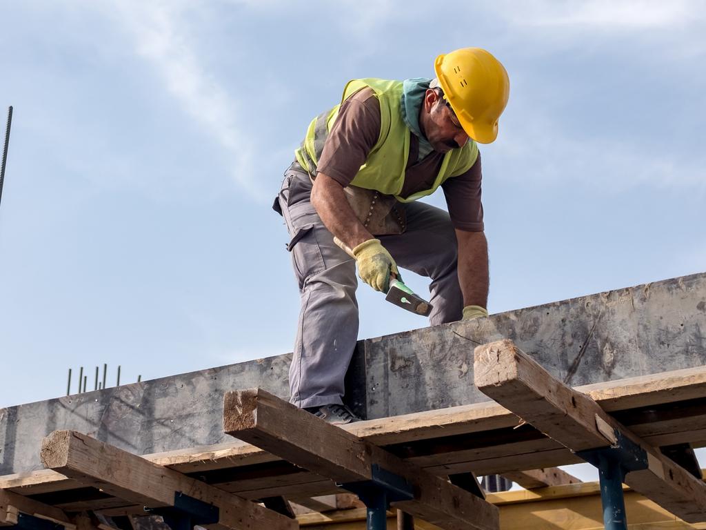 At home 2023: May 6 issue, NEWS page main item, construction worker health crisis. Picture: iStockDangers of construction work