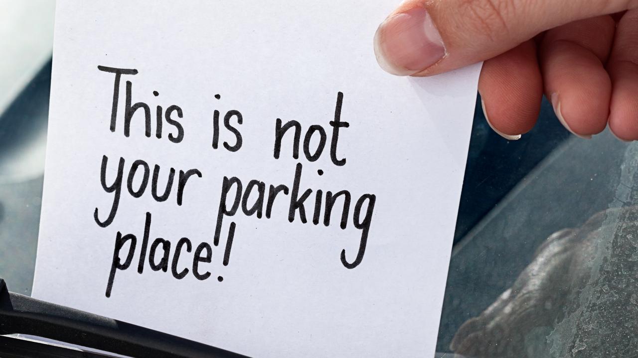 As a general rule, residents can only park in their parking space and visitors can only use designated visitor spaces. Picture: iStock