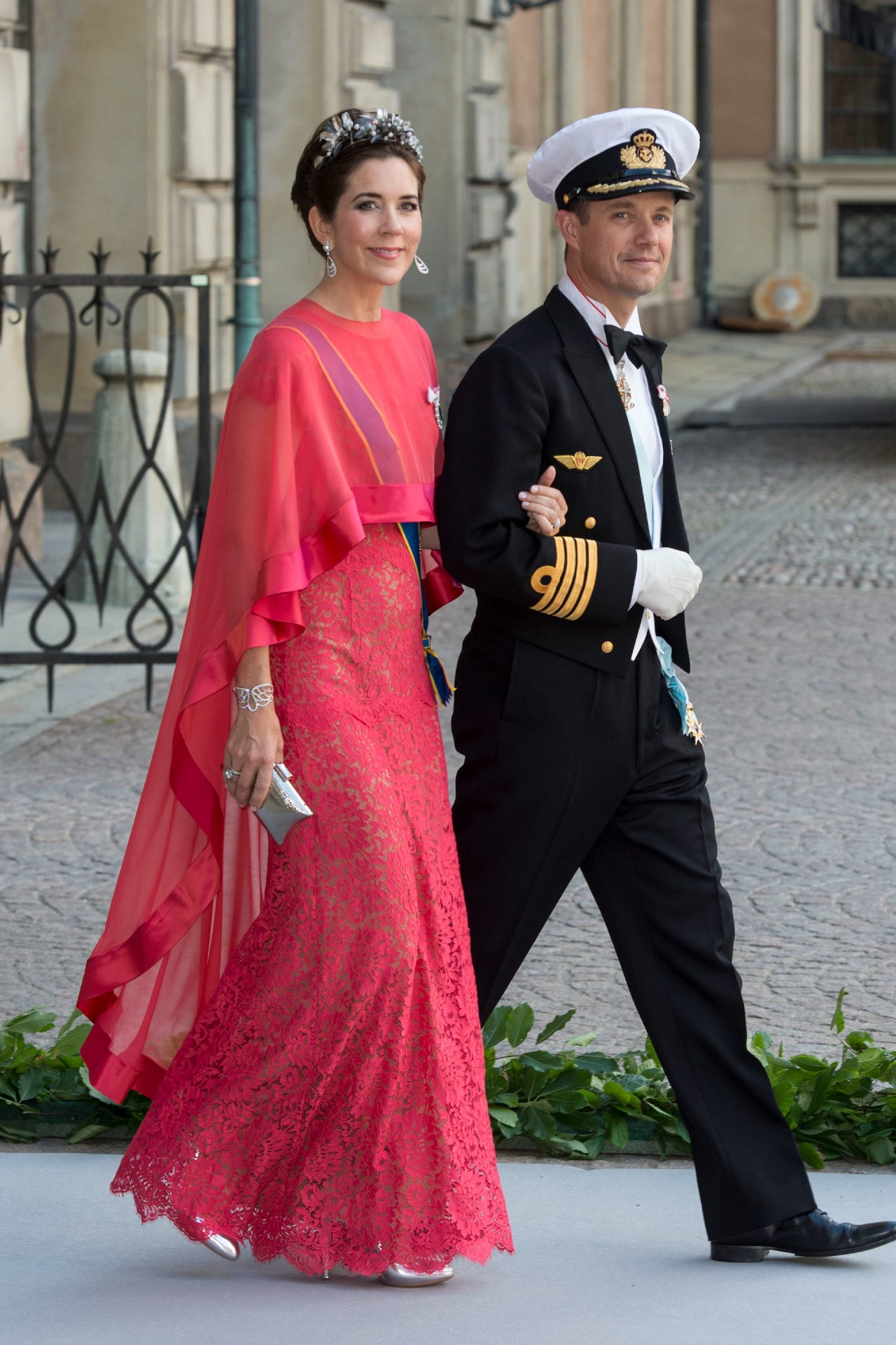 <p><em>Image credit: Getty Images</em></p><p>Crown Princess Mary wearing Collette Dinnigan for the wedding of Sweden's Princess Madeleine and Christopher O'Neill in 2013.</p><p><strong>Shop Collette Dinnigan <a href="https://www.collettedinnigan.com/" target="_blank" rel="nofollow noopener">here</a>.</strong></p>